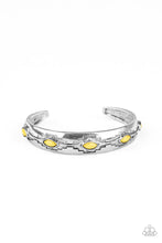 Load image into Gallery viewer, Santa Fe Scene Paparazzi Cuff Bracelet  - Yellow
