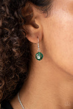 Load image into Gallery viewer, Party Girl Glow Paparazzi Necklace - Green
