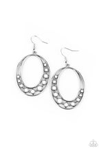 Load image into Gallery viewer, Crescent Cove Paparazzi Earring - White

