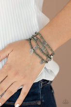 Load image into Gallery viewer, WOODnt Count It Paparazzi Bracelet  - Silver
