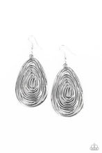 Load image into Gallery viewer, Rural Ripples Paparazzi Earring - Silver
