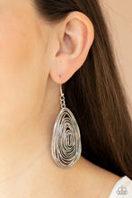 Load image into Gallery viewer, Rural Ripples Paparazzi Earring - Silver
