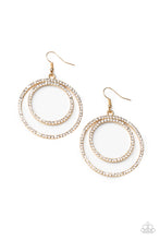 Load image into Gallery viewer, Radiating Refinement Paparazzi Earring - Gold
