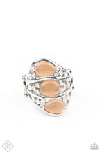 Load image into Gallery viewer, Underrated Shimmer Paparazzi Ring - Orange Moonstone
