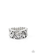 Load image into Gallery viewer, Di-VINE Design Paparazzi Ring - Silver
