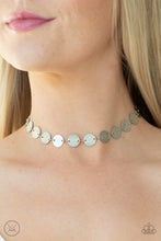 Load image into Gallery viewer, Reflection Detection Paparazzi Choker Necklace - Silver
