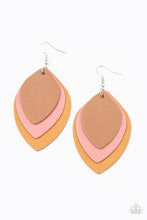 Load image into Gallery viewer, Light as a LEATHER Paparazzi Earring - Multi
