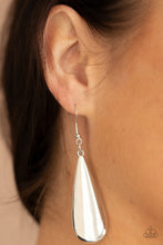 Load image into Gallery viewer, The Drop Off Paparazzi Earring - Silver
