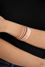 Load image into Gallery viewer, Now Watch Me Stack Paparazzi Bracelet - Rose Gold
