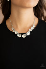 Load image into Gallery viewer, Gorgeously Glacial Paparazzi Necklace - White
