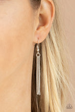 Load image into Gallery viewer, Glamorously Glaring Paparazzi Necklace - Silver
