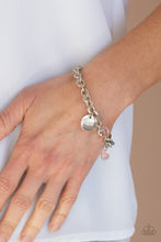 Load image into Gallery viewer, Lovable Luster Paparazzi Bracelet - Pink
