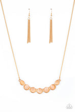 Load image into Gallery viewer, Serenely Scalloped Paparazzi Necklace - Gold
