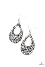 Load image into Gallery viewer, Organically Opulent Paparazzi Earring - Silver
