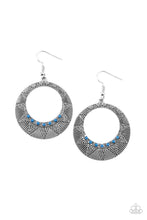 Load image into Gallery viewer, Adobe Dusk Paparazzi Earring - Blue
