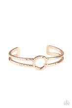 Load image into Gallery viewer, Historical Heirloom Paparazzi Cuff Bracelet - Gold
