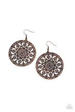 Load image into Gallery viewer, Make A MANDALA Out Of You Paparazzi Earring - Copper
