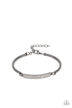 Load image into Gallery viewer, Showy Sparkle Paparazzi Bracelet  - Black - Gunmetal

