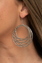Load image into Gallery viewer, Urban Lineup Paparazzi Earring - Silver
