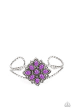 Load image into Gallery viewer, Happily Ever APPLIQUE Paparazzi  Cuff Bracelet  - Purple
