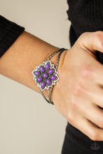 Load image into Gallery viewer, Happily Ever APPLIQUE Paparazzi  Cuff Bracelet  - Purple
