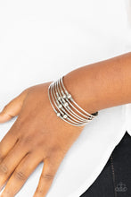 Load image into Gallery viewer, Industrial Intricacies Paparazzi Cuff Bracelet - Silver
