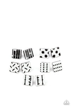 Load image into Gallery viewer, ♥ Starlet Shimmer Set ♥ Earrings - Black &amp; White
