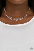 Load image into Gallery viewer, DEW a Double Take Paparazzi Necklace - Purple - Moonstone
