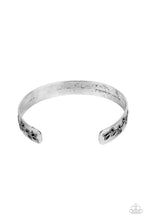 Load image into Gallery viewer, Frond Fable Paparazzi Cuff Bracelet - Silver
