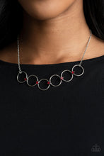 Load image into Gallery viewer, Paparazzi ♥ Regal Society - Red ♥ Necklace
