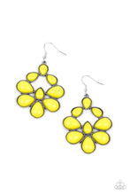 Load image into Gallery viewer, In Crowd Couture Paparazzi Earring - Yellow
