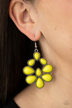 Load image into Gallery viewer, In Crowd Couture Paparazzi Earring - Yellow
