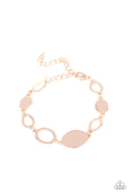 Load image into Gallery viewer, OVAL and Out Paparazzi Bracelet  - Rose Gold
