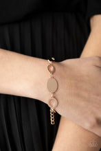 Load image into Gallery viewer, OVAL and Out Paparazzi Bracelet  - Rose Gold
