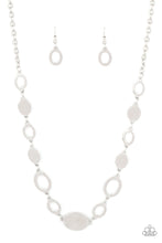 Load image into Gallery viewer, Working OVAL-time Paparazzi Necklace - Silver
