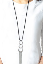 Load image into Gallery viewer, Industrial Conquest Paparazzi Necklace - Black
