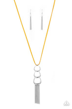 Load image into Gallery viewer, Industrial Conquest Paparazzi Necklace - Yellow
