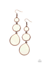 Load image into Gallery viewer, Progressively Posh Paparazzi Earring - Copper
