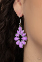 Load image into Gallery viewer, Burst Into TEARDROPS Paparazzi Earring - Purple
