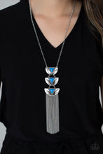 Load image into Gallery viewer, Gallery Expo Paparazzi Necklace - Blue
