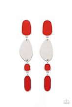 Load image into Gallery viewer, Deco By Design Paparazzi Earring - Red
