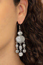 Load image into Gallery viewer, Get Your ARTIFACTS Straight Paparazzi Earring - Silver
