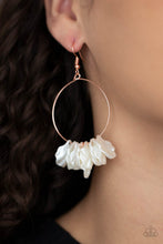 Load image into Gallery viewer, Sailboats and Seashells Paparazzi Earring - Copper
