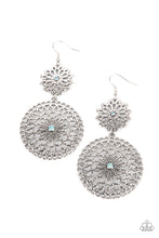 Load image into Gallery viewer, Garden Mantra Paparazzi Earring - Blue - Opal
