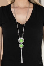 Load image into Gallery viewer, Abstract Artistry Paparazzi Necklace - Green
