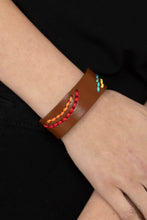 Load image into Gallery viewer, Harmonic Horizons Paparazzi Leather Urban Snap Bracelet - Multi

