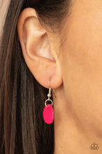 Load image into Gallery viewer, Tidal Tassels Paparazzi Necklace - Pink
