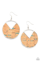Load image into Gallery viewer, Nod to Nature Paparazzi Cork Earring - Blue
