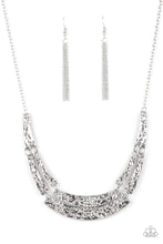 Load image into Gallery viewer, Stick To The ARTIFACTS Paparazzi Necklace - Silver
