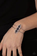 Load image into Gallery viewer, Fairytale Flowerbeds Paparazzi Cuff Bracelet - Purple
